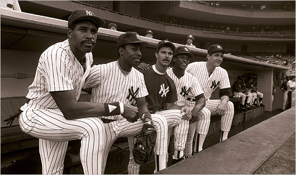 Baseball In Pics on X: Dave Winfield and Don Mattingly, 1980s   / X