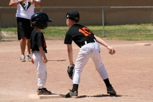 One game last year, on a Saturday, the other team didn't have enough kids show up. Why, everyone is too busy; AND they weren't having fun.  So, they put some kids from my son's team on the other team.