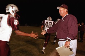 Santa Cruz's high school coach, Craig Bell. 