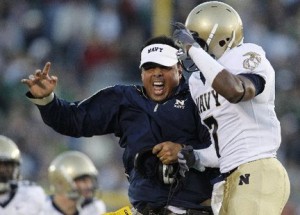 Ken Niumatalolo coached Santa Cruz at Hawaii, he is now the Head Coach at Navy.